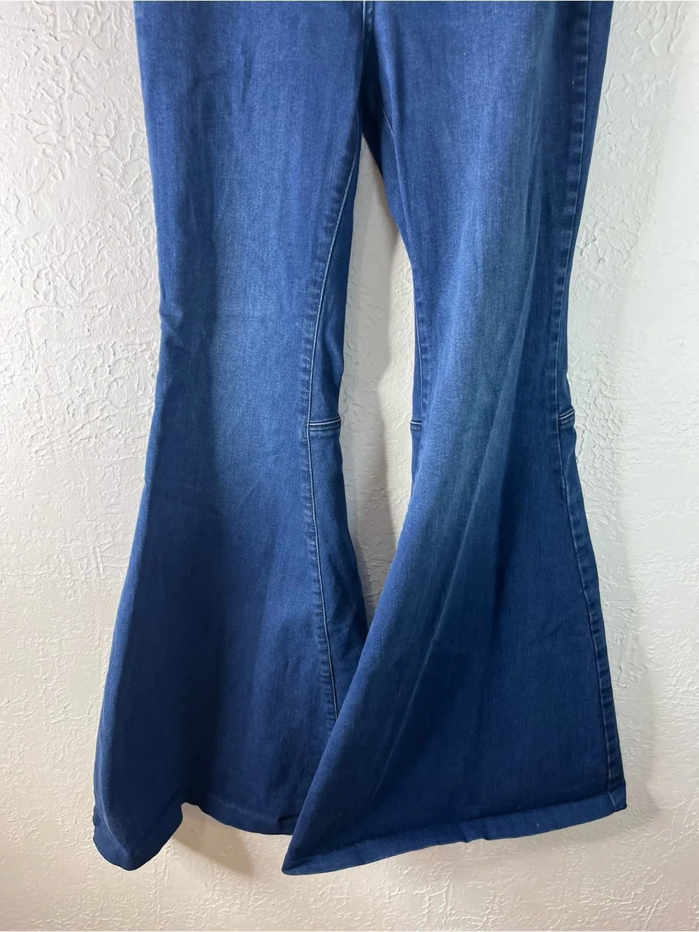 Free People Just Float On Flare Jeans in Amazon Blue